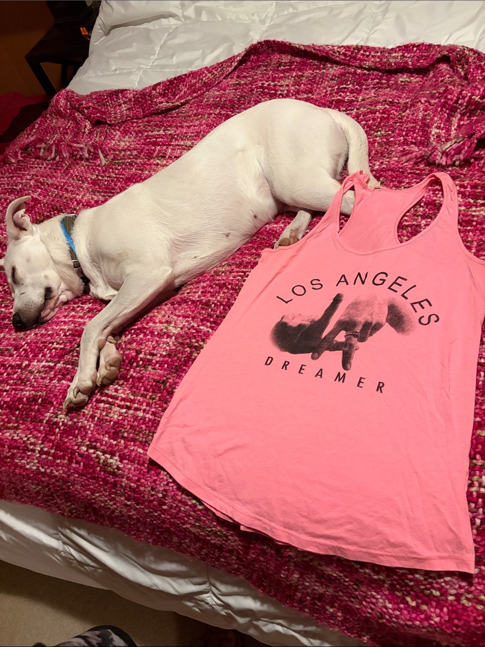 Always Pink Los Angeles Dreamer Racerback Tank